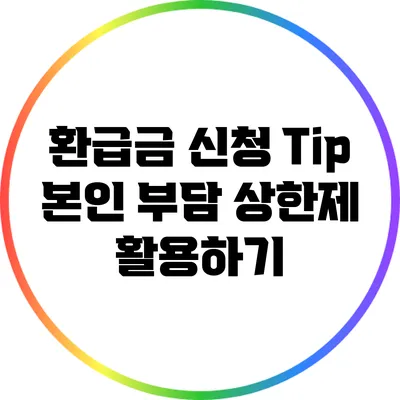 환급금 신청 Tip: 본인 부담 상한제 활용하기