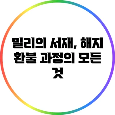 밀리의 서재, 해지 환불 과정의 모든 것